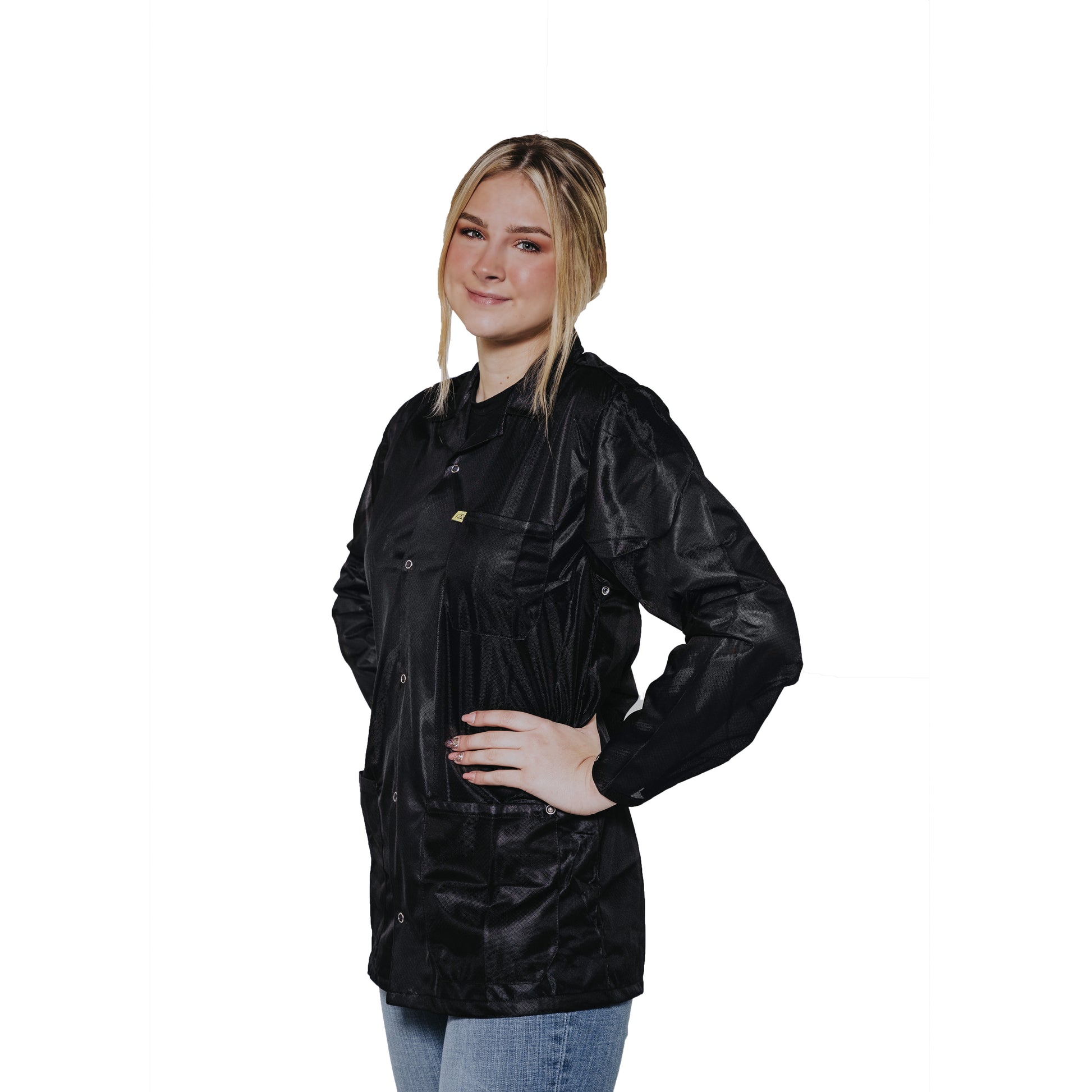 ESD Lab Jacket Black