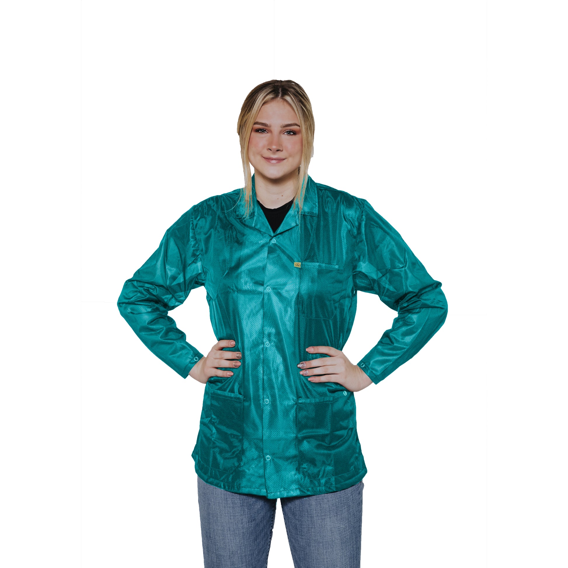 ESD Lab Jacket Teal