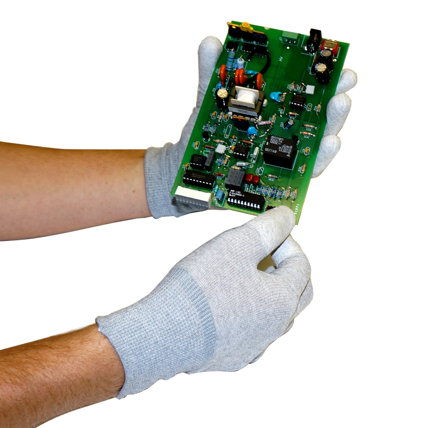 Nylon Uncoated ESD Inspection Gloves