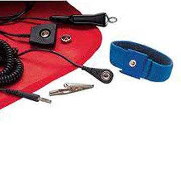 A complete portable anti-static workstation kit to safely work with ESD sensitive items in the field or at home.