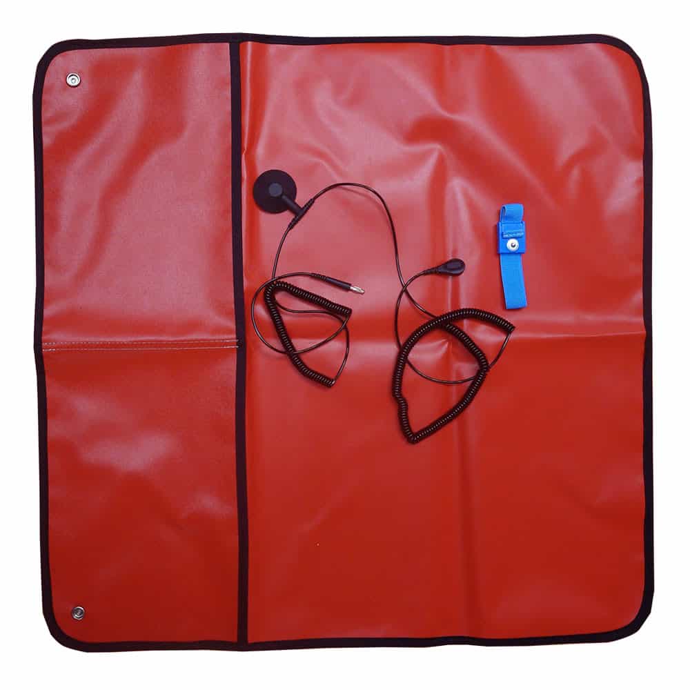 FSM2424RSG Red Field Service Mat w/Hardware - 2' x 2'
