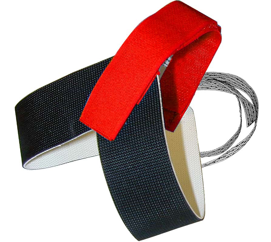 Red  Adjustable ESD Heel Grounders