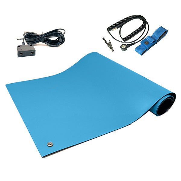 RubberSTAT D8 Anti-Static ESD Rubber Table Mat - Cut Mats