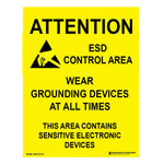 ESD Sign - 17"x 22"