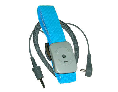 WB7050 Series Dual Conductor Fabric Wrist Band and 5ft Coil Cord Set