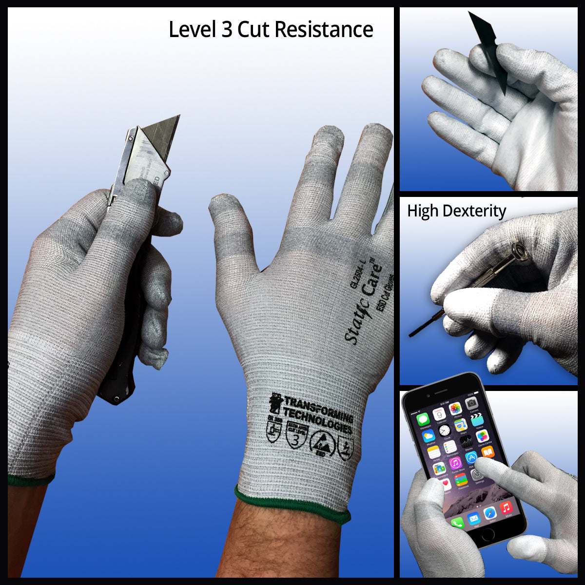 Why Choose Anti-static Cut Resistant Gloves