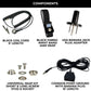 ESD Compliant Mat Workstation Kit - 16"x24"x.060", Wrist Strap Set, Ground Cord, Universal Snap Kit, Easy to Use Outlet Adapter, Computer/Cellphone Repair Kit, Soldering Mat - NASA Blue
