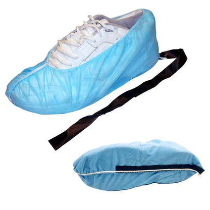 Non-skid anti-static disposable clean room shoe covers