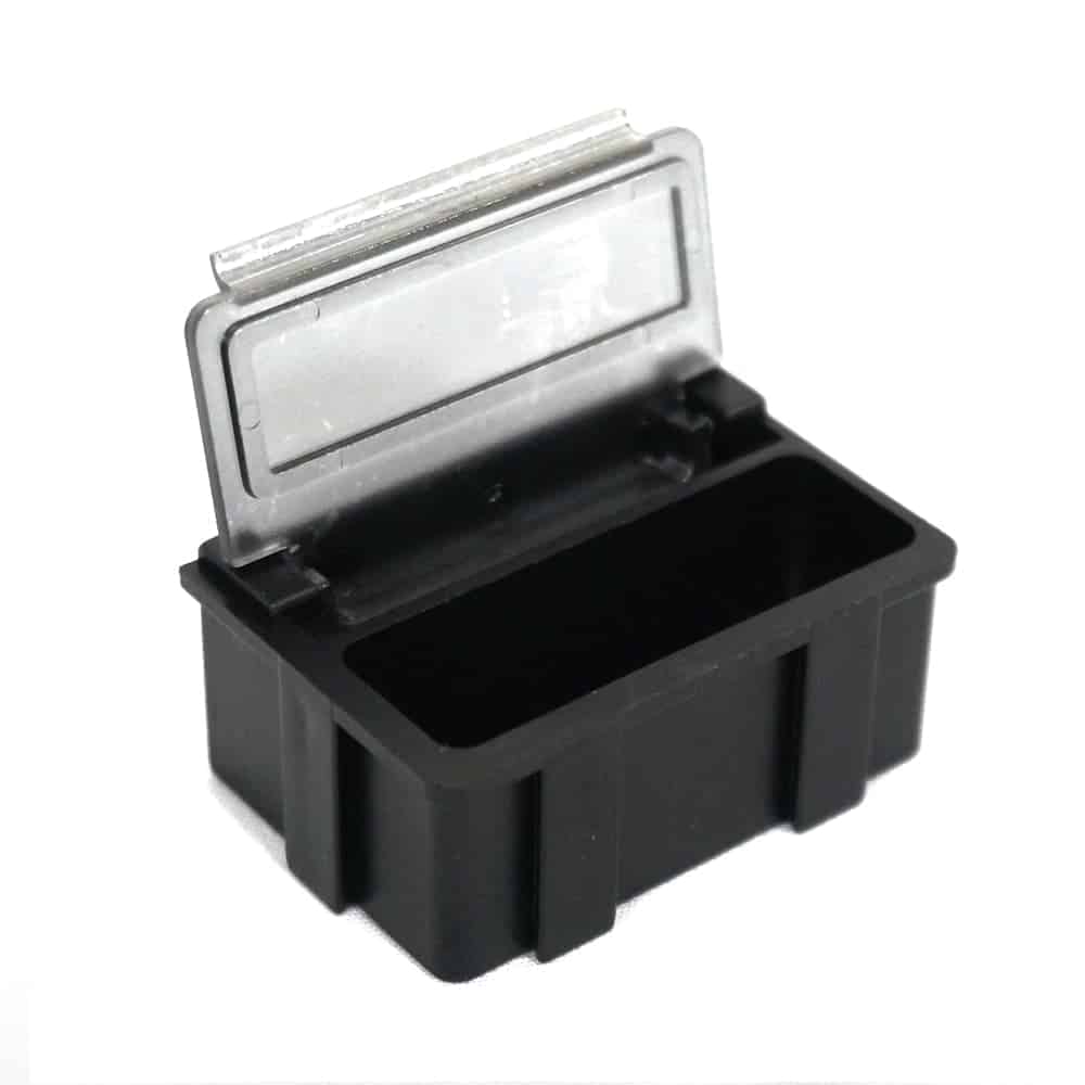 esd safe plastic tackle box ring seal to protect your gear when the case is closed ESD reel tote