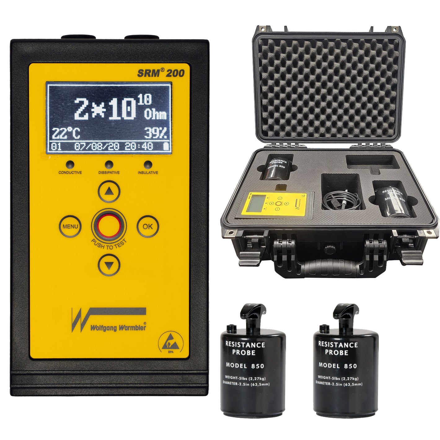 Warmbier SRM200K Surface Resistance Test Kit