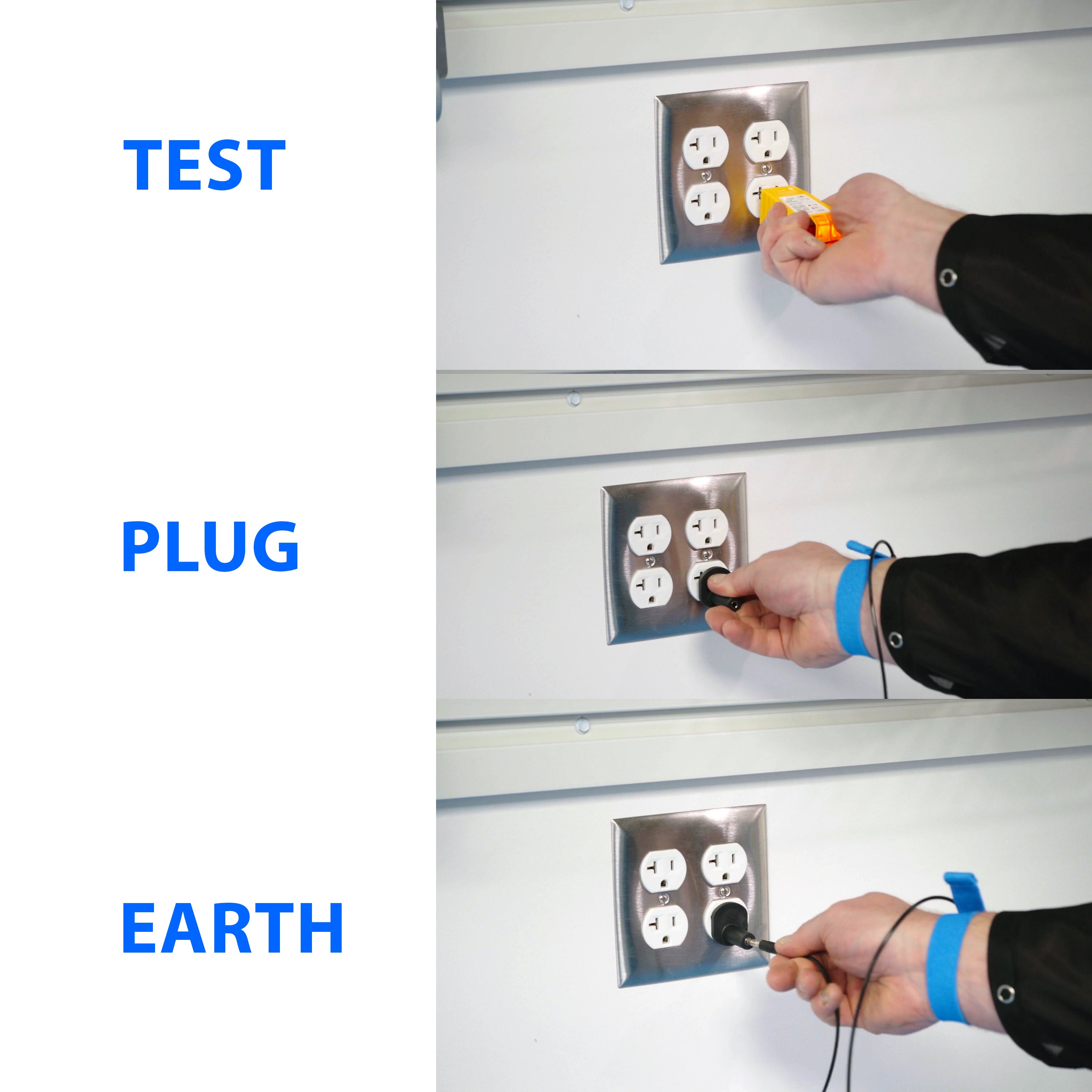 Earthing Grounding Banana Jack Outlet Adapter - MRO Essentials