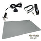 ESD Compliant Mat Workstation Kit - 16"x24"x.060", Wrist Strap Set, Ground Cord, Universal Snap Kit, Easy to Use Outlet Adapter, Computer/Cellphone Repair Kit, Soldering Mat - NASA Blue
