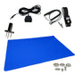ESD Compliant Mat Workstation Kit - 16"x24"x.060", Wrist Strap Set, Ground Cord, Universal Snap Kit, Easy to Use Outlet Adapter, Computer/Cellphone Repair Kit, Soldering Mat - NASA Blue