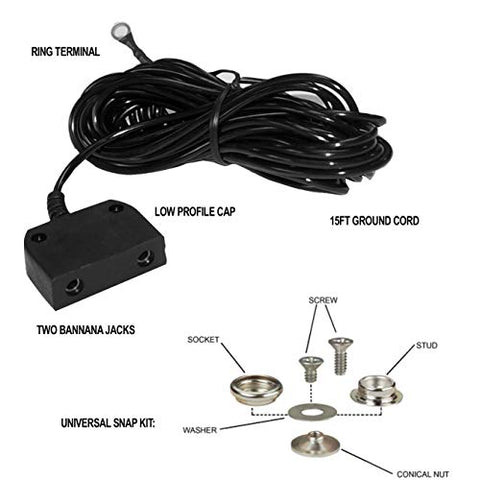 Static Care Universal Snap Kit for ESD Mats - MRO Essentials