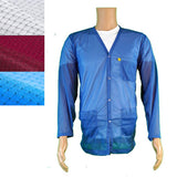 Lightweight 8812 Fabric, V-Neck Collar, Snap Cuff ESD Jacket