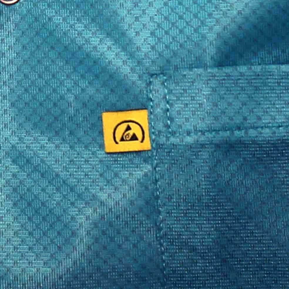 ESD Lab Jacket ESD Symbol