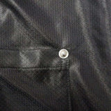 ESD Jacket - Medium Weight Anti-Static Fabric, Lapel Collar, Snap Cuff - Unisex Adult