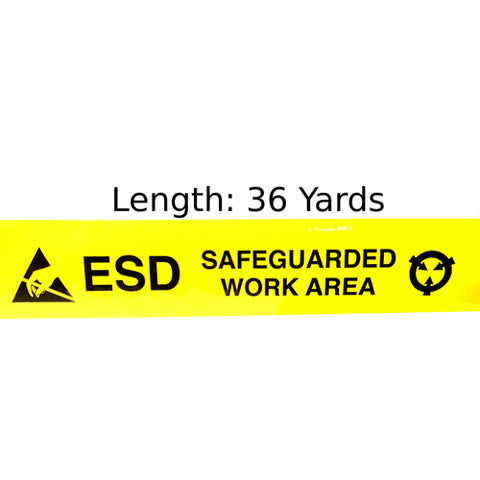 ESD Aisle Marking Warning Tape Printed Tape