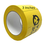 ESD Aisle Marking Warning Tape 3inches