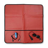 Anti-Static Mat Kit - Great Field Service Mat For Electronics Work - 2' x 2' - Red