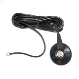 Alphastat Floor Mat Grounding Kit - Universal Snap Kit and 15' 1 Meg Male Floor Low Profile Ground Cord