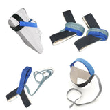 Adjustable One Size Fits All Anti Static 1M Ohm ESD Reusable Foot Heel Straps Premium Quality Perfect for Grounding, Removing Static, Protecting Electronics Against Electric Shock - Blue - 2 Pieces