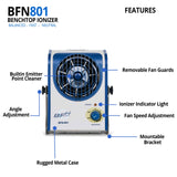 BFN801 benchtop ionizing blower