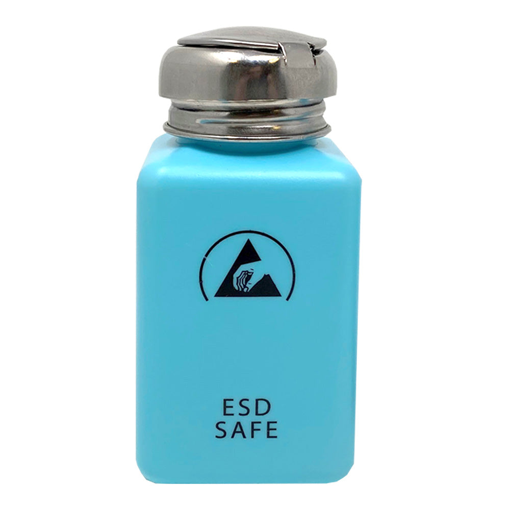 Anti-Static ESD Safe Solvent Bottle, 6oz, Blue