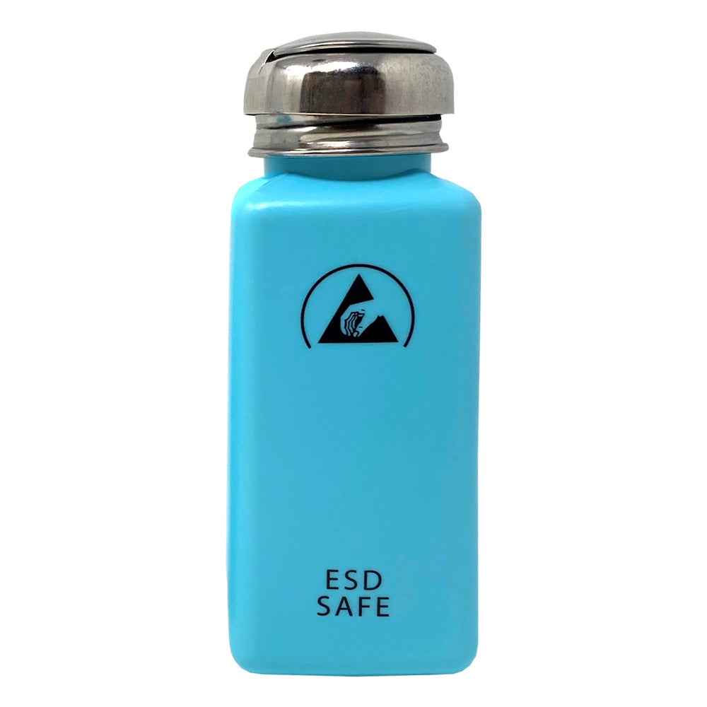 Anti-Static ESD Safe Solvent Bottle, 8oz, Blue