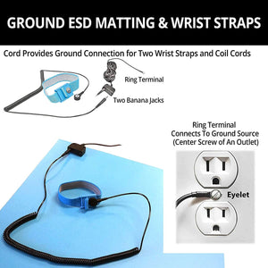 Anti-Static ESD Rubber Table Mat Rolls