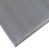 Anti Fatigue Floor Mat (Made in USA) 3/8 Inches Thick, Textured Pattern Top, Gray, RoHS and REACH Compliant