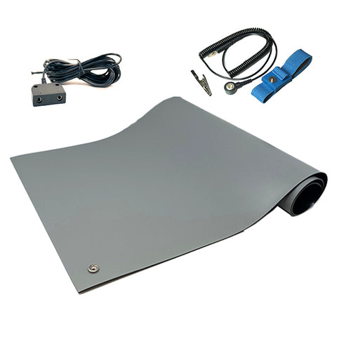 RubberSTAT D8 Anti-Static ESD Rubber Table Mat - Cut Mats