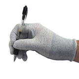 Static Care ESD Anti-Static Assembly Inspection Handling Gloves, Dissipative Nylon - 12 Pairs