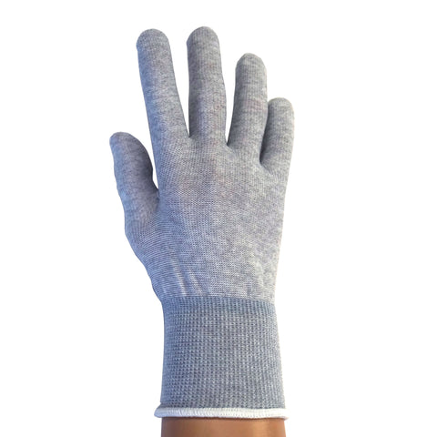 Static Care ESD Anti-Static Assembly Inspection Handling Gloves, Dissipative Nylon - 12 Pairs
