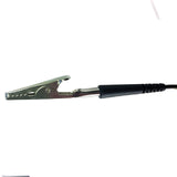 Static Care Metal Adjustable Wrist Strap with 6' Cord, 1 Megohm Resistor, 4mm Snap, Black