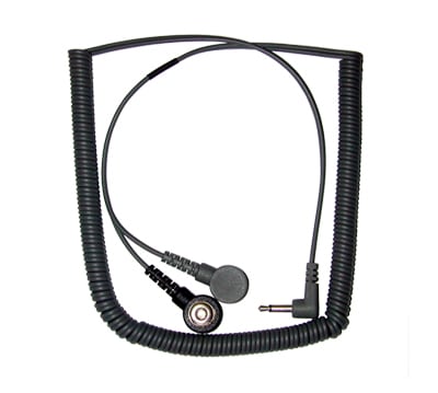 Two Snap Dual Wire Coil Cord: 6'Length - 4mm