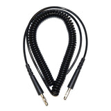 Earthing Ground Cord - 8ft Coil Cord with Two Banana Plugs Alligator Clips - No Resistor - Clip To Everything