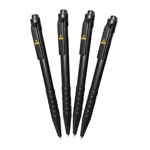 Static safe ESD pens ensure total ESD protection because commonly overlooked source of static is everyday office supplies.