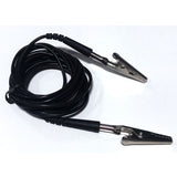 Grounding Cord - 8ft Straight Cord with Two Banana Plugs and No Resistor