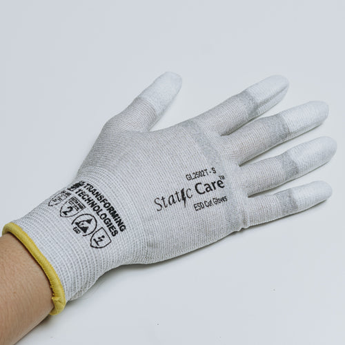 Cut Resistant Anti-Static Gloves - Cut Level 3 - Finger Tip Coated