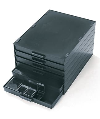 ESD Safe SMD Component Storage Box Cabinet -  Conductive Plastic